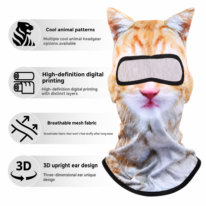 PalPup Animal Ski Mask